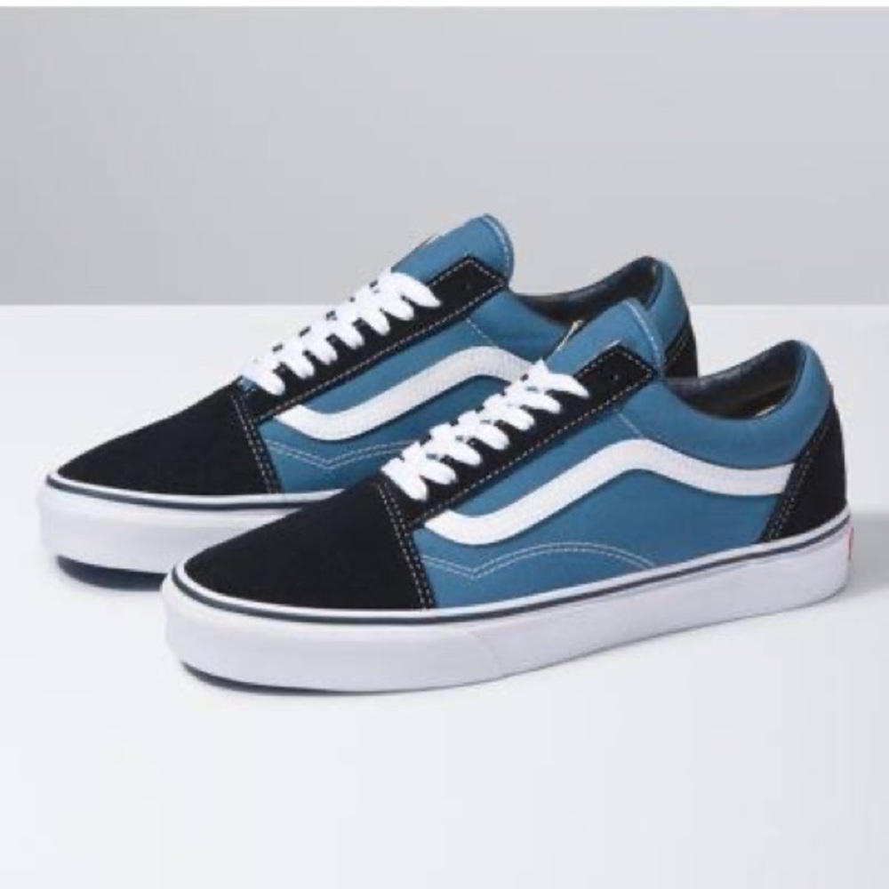 Blue Old Skool Vans